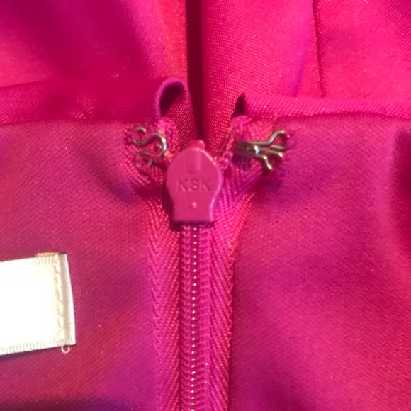 Evan Picone Silk Ruffle Midi-Dress - Picture 7 of 7